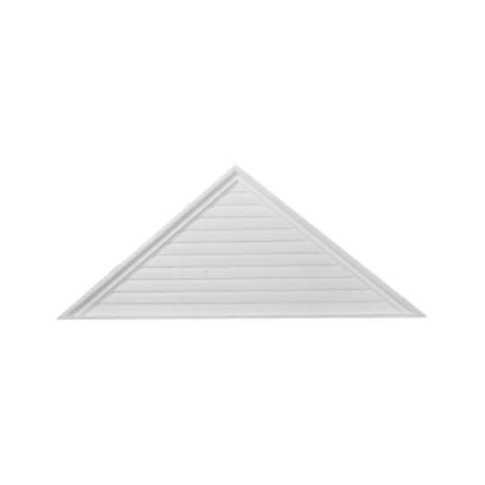 48in.W x 20in.H x 2 1/8in.P Pitch 10/12 Triangle Gable Vent - Functional